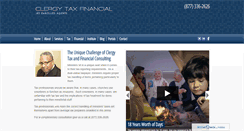 Desktop Screenshot of clergytaxfinancial.org